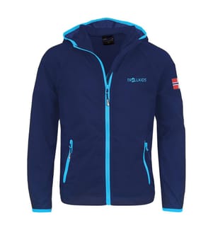 Jacke Fjell Running - Marinblau