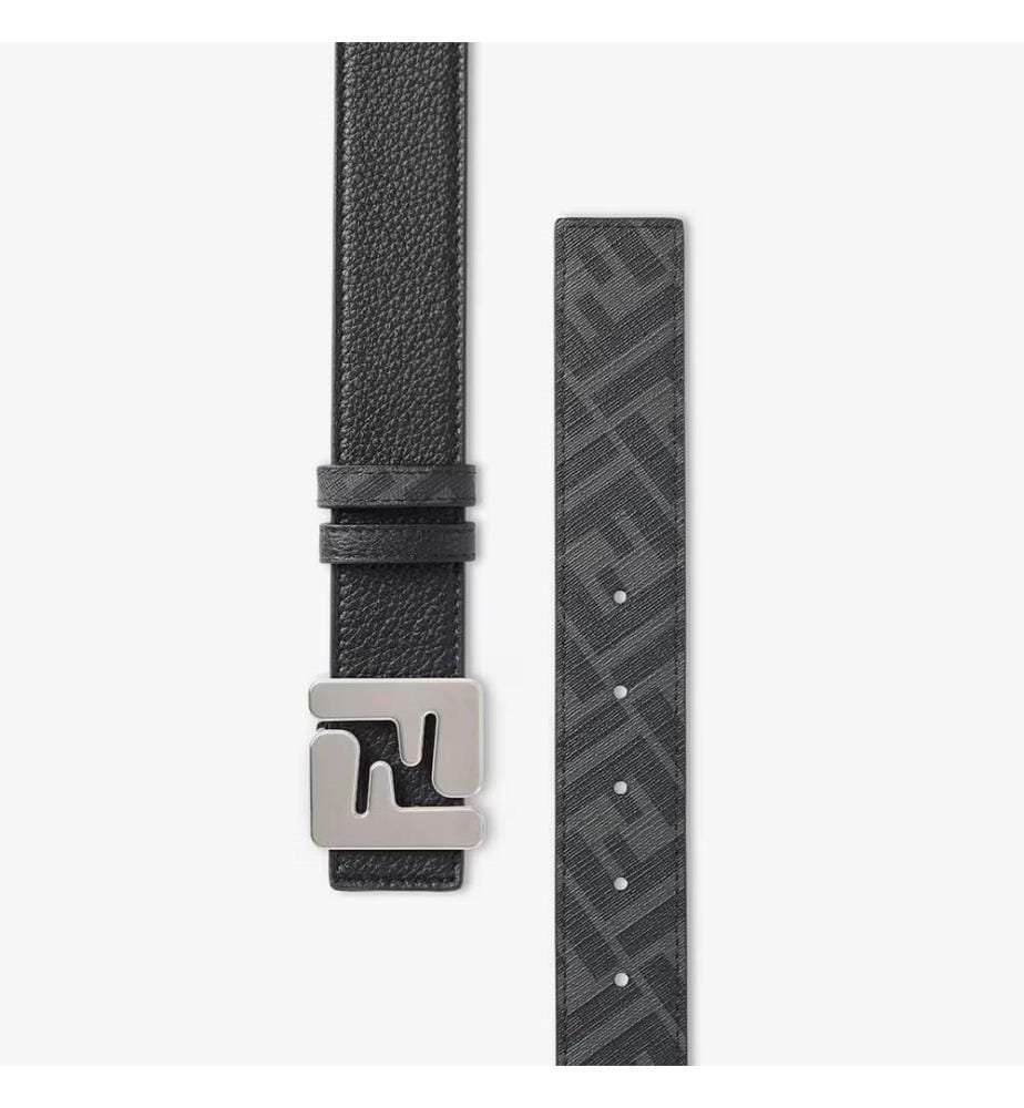 Gürtel aus Stoff – Schwarz
