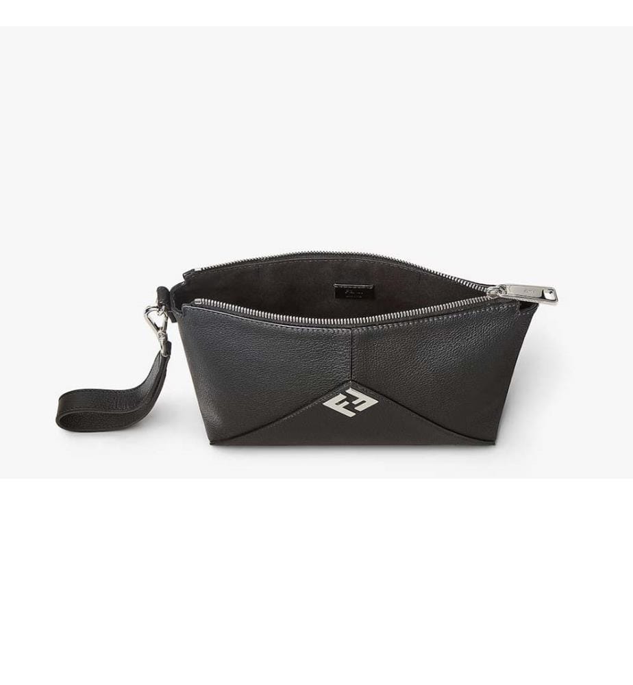 Etui aus Kalbsleder – Schwarz