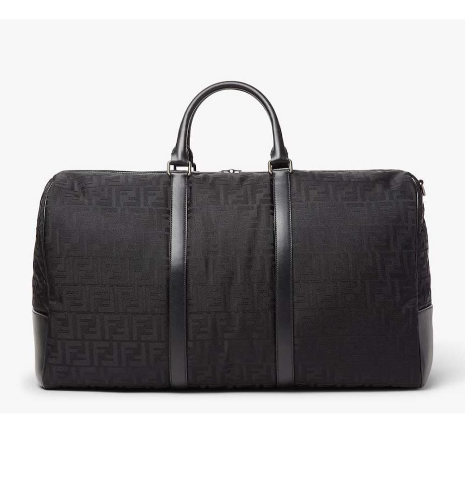 Roma-Tasche aus Kalbsleder – Schwarz