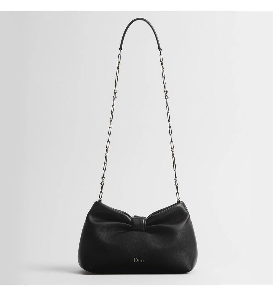 Tasche aus Lammleder – Schwarz