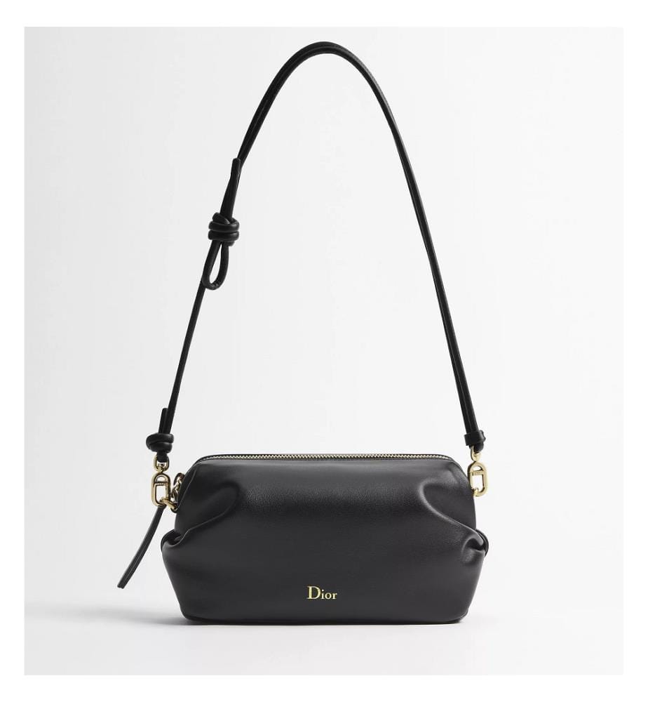 Brieftasche aus Lammleder – Schwarz