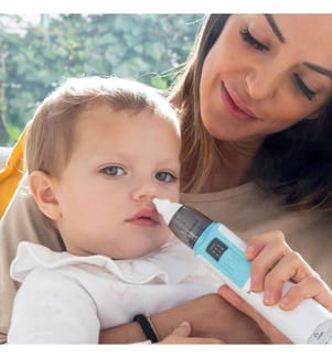 Wiederaufladbarer Nasensauger für Babys Nizi