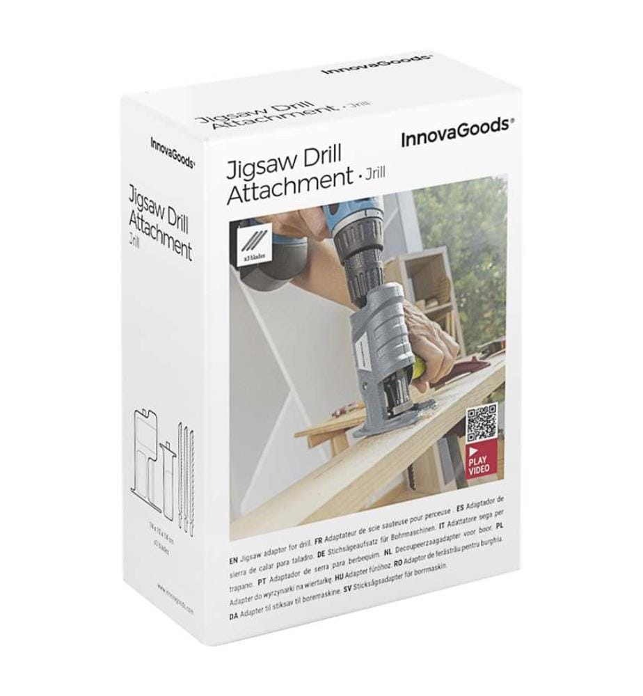 Adattatore per punte per seghetto alternativo Jrill - grigio e blu