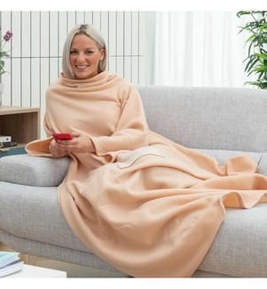Individuelle Ärmeldecke mit Zentraltasche Faboulazy