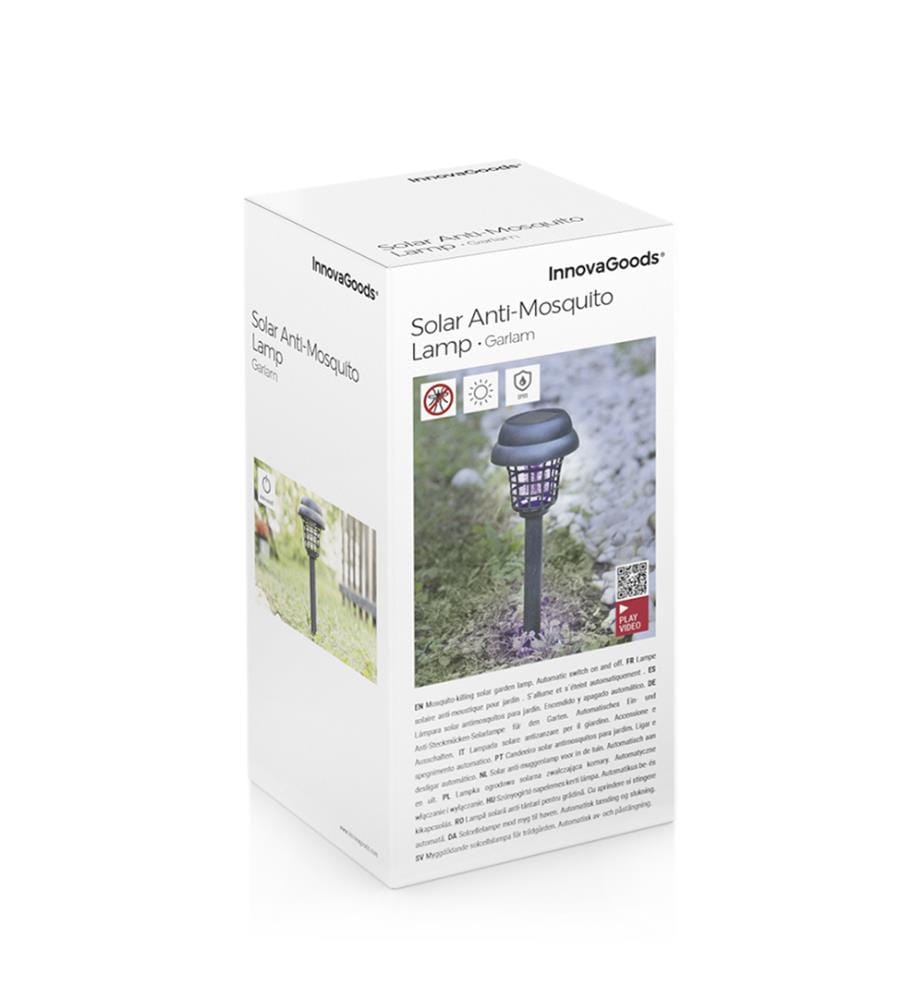Lampe de Jardin Solaire Anti-Moustiques Garlam - Gris