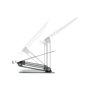 Support pour ordinateur portable pliable et réglable Lastan - Gris