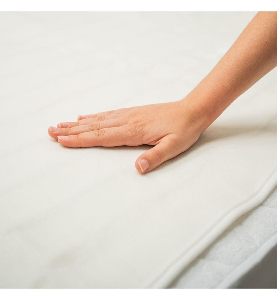 Elektrisches Wärmeunterbett für Einzelbett Krewarm 60 W 80 x 150 cm - Weiss