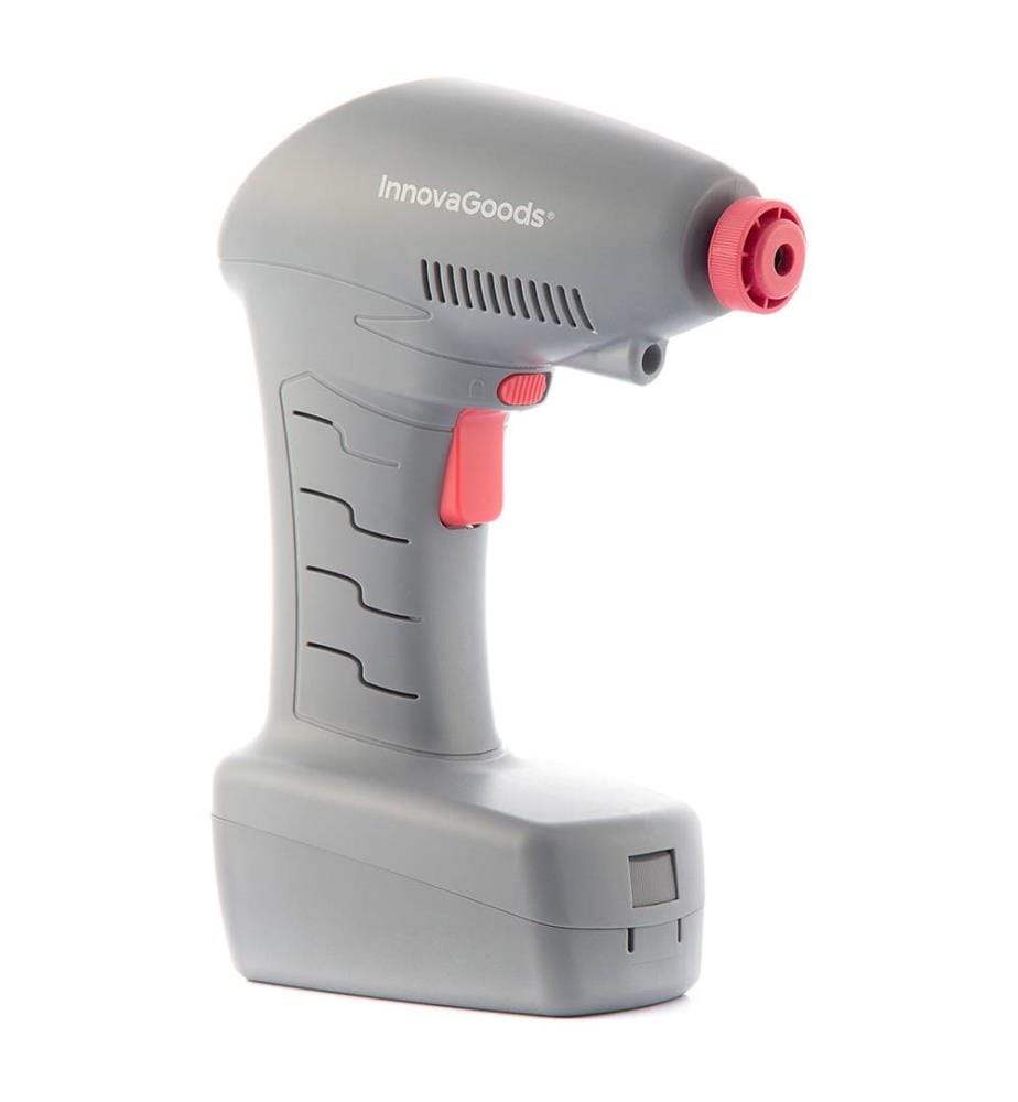 Compresseur d'Air Portable avec Lumière LED Airpro+ - Gris