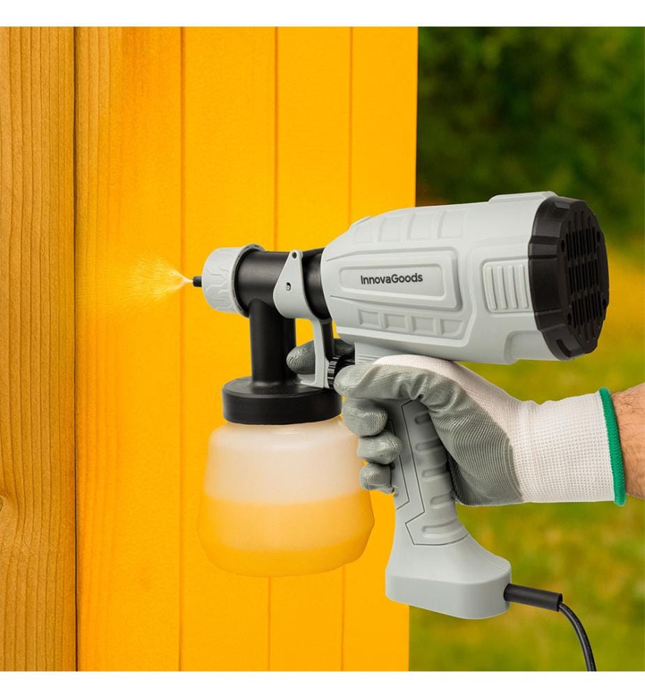 Pistola a spruzzo elettrica Spraint 1 L 500 W - Grigio & Nero