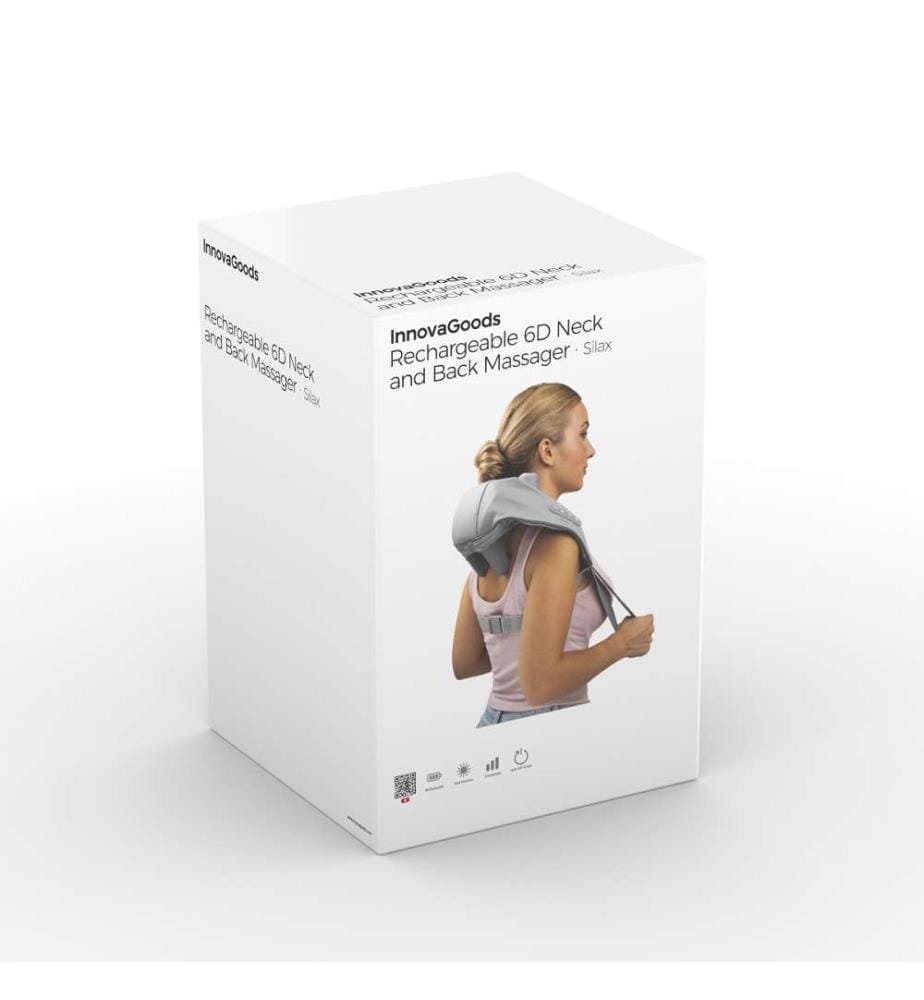 Wiederaufladbares 6D Nacken- und Rückenmassagegerät