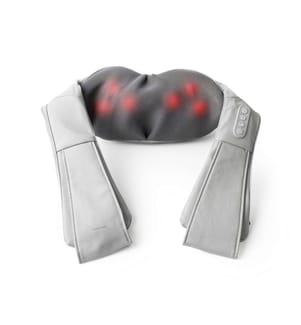 Wiederaufladbares Shiatsu-Massagegerät Pro Massatsu - Grau