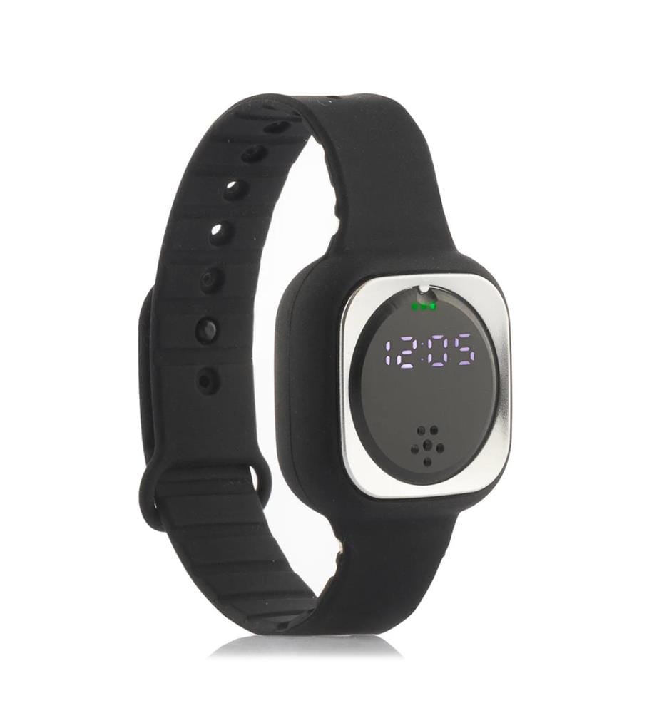 Wristquitto Anti-Mücken-Ultraschalluhr - Schwarz