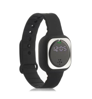 Wristquitto Anti-Mücken-Ultraschalluhr - Schwarz