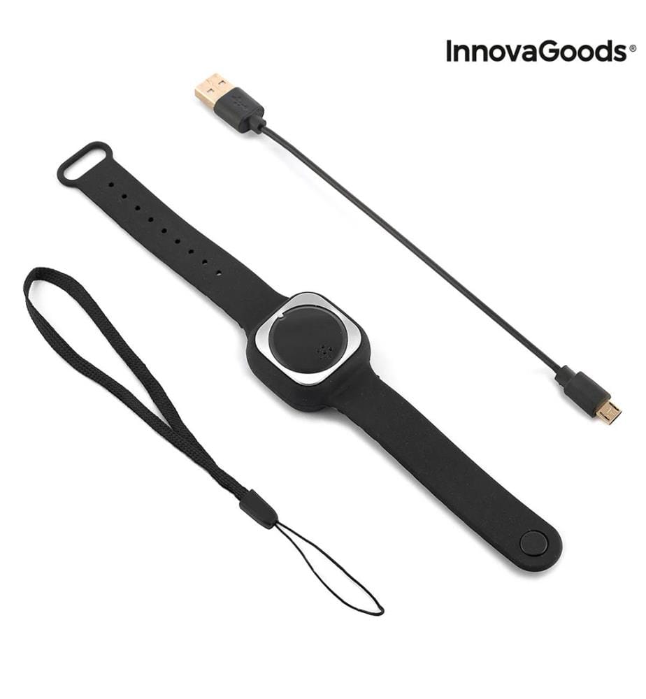 Wristquitto Anti-Mücken-Ultraschalluhr - Schwarz