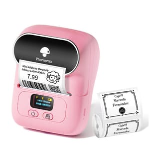 Imprimante d'étiquettes portable M110 - Rose