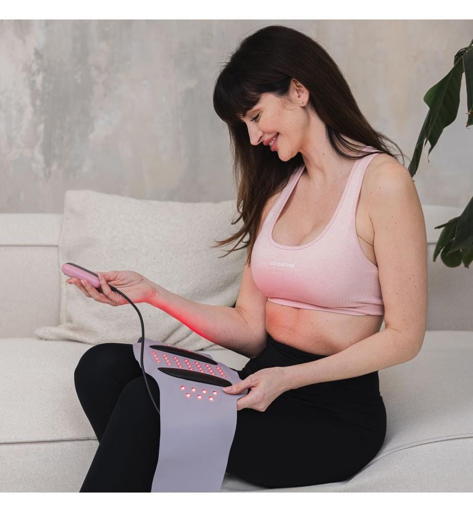 Sculptor ABS TENS Vibrierender Massagegürtel - Pink