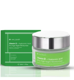 Vitamin D + Hyaluronsäure Pro-Age Nachtfeuchtigkeitscreme – 50 ml