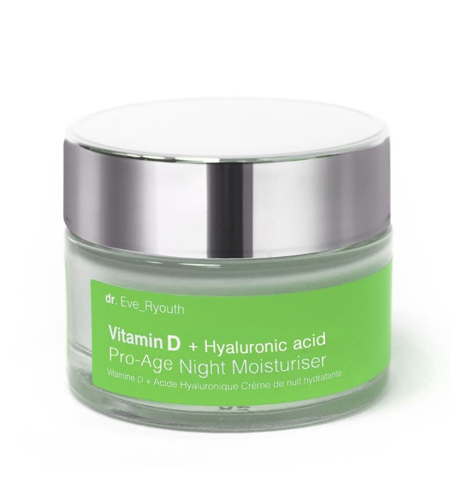 Vitamin D + Hyaluronsäure Pro-Age Nachtfeuchtigkeitscreme – 50 ml