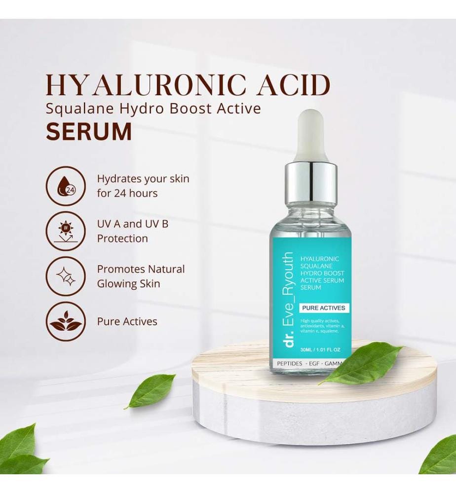 Hyaluronsäure-Squalan-Serum - 30 ml