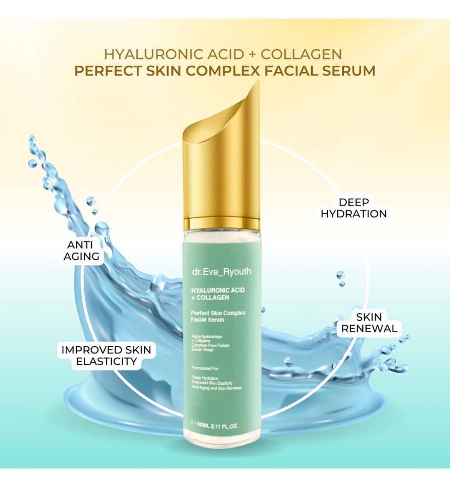 Hyaluronsäure + Kollagen Perfect Skin Complex Gesichtsserum