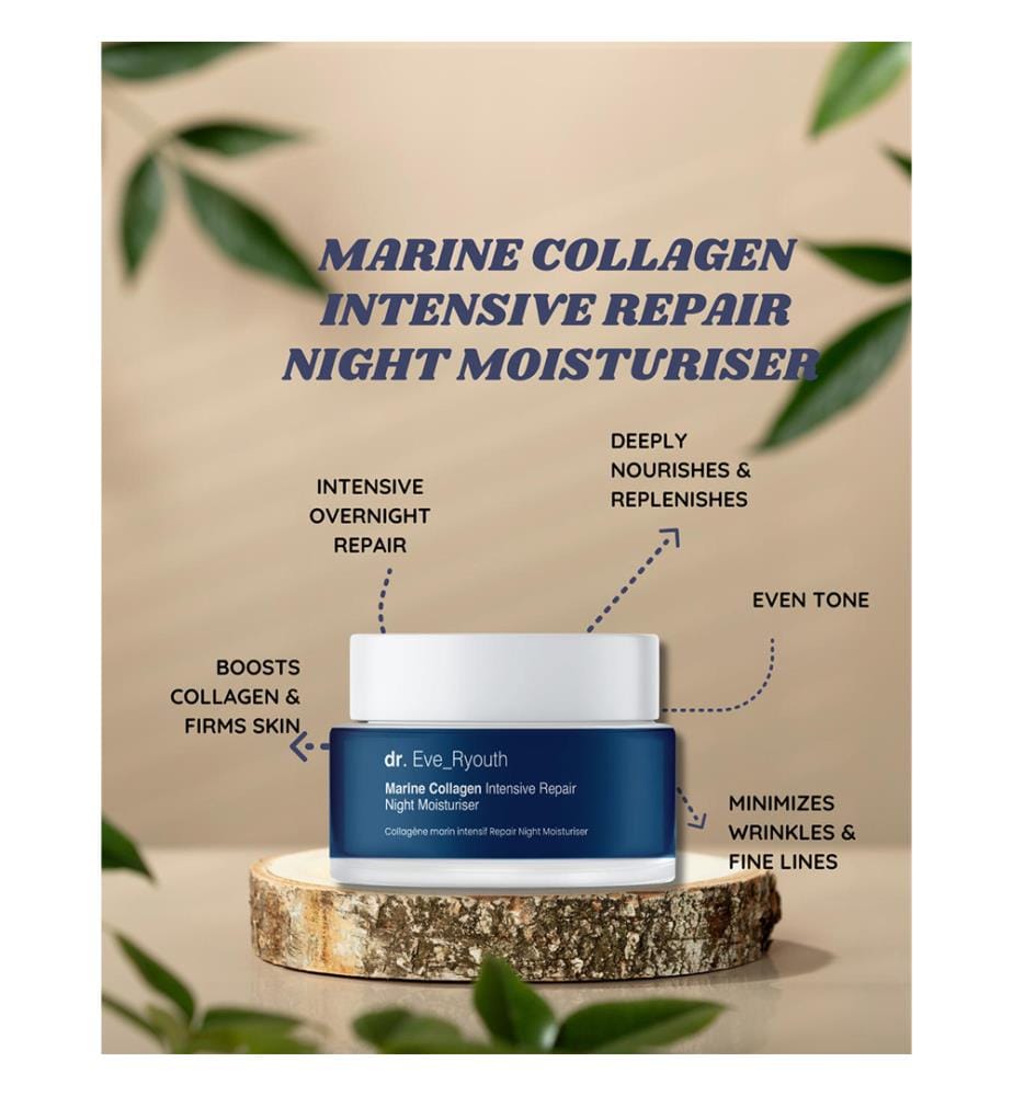 Marine Collagen Intensiv-Reparatur-Nachtcreme - 50 ml