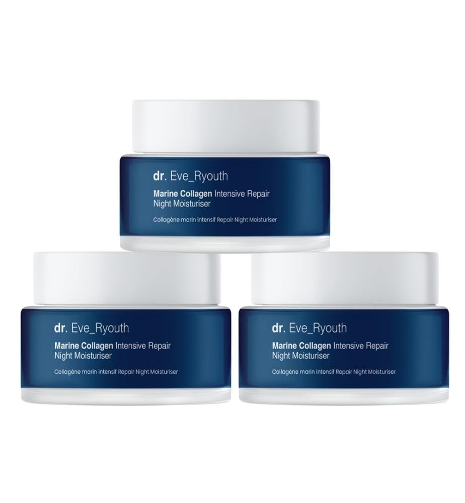 Marine Collagen Intensive Repair Night Creams - 3 x 50 ml