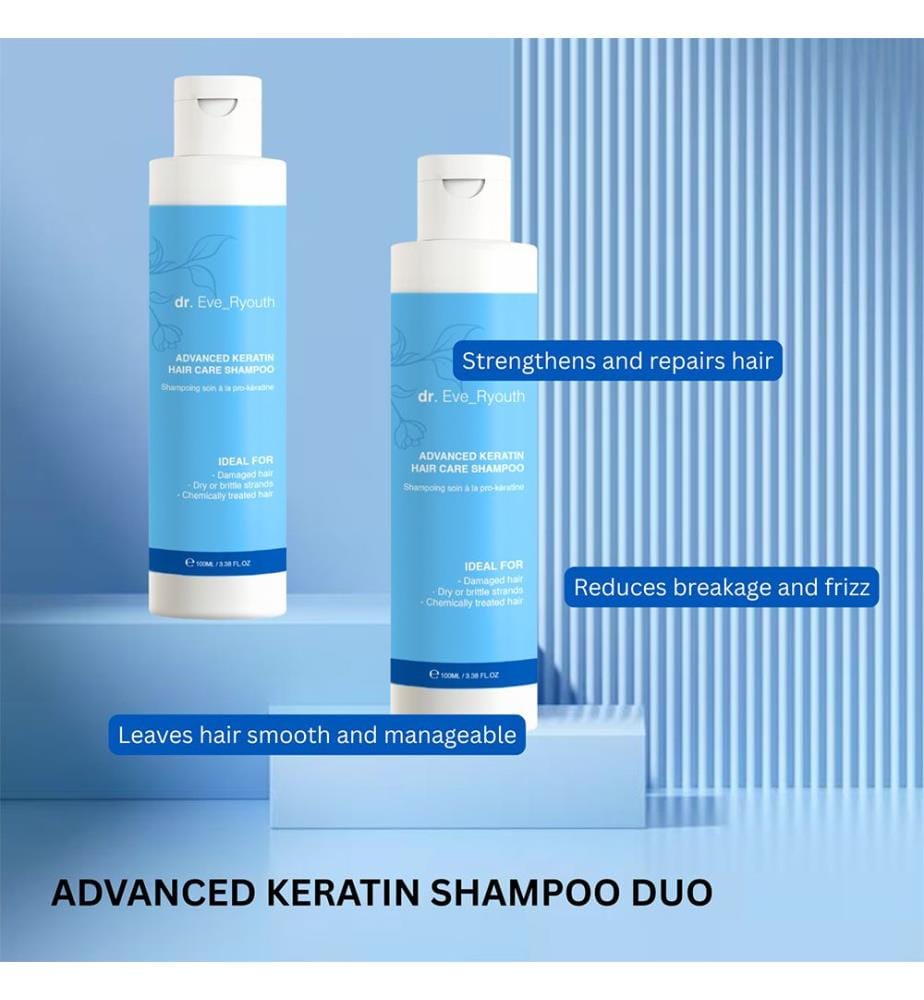 Shampoo Cura Capelli Cheratina Avanzata 2 x 100ml