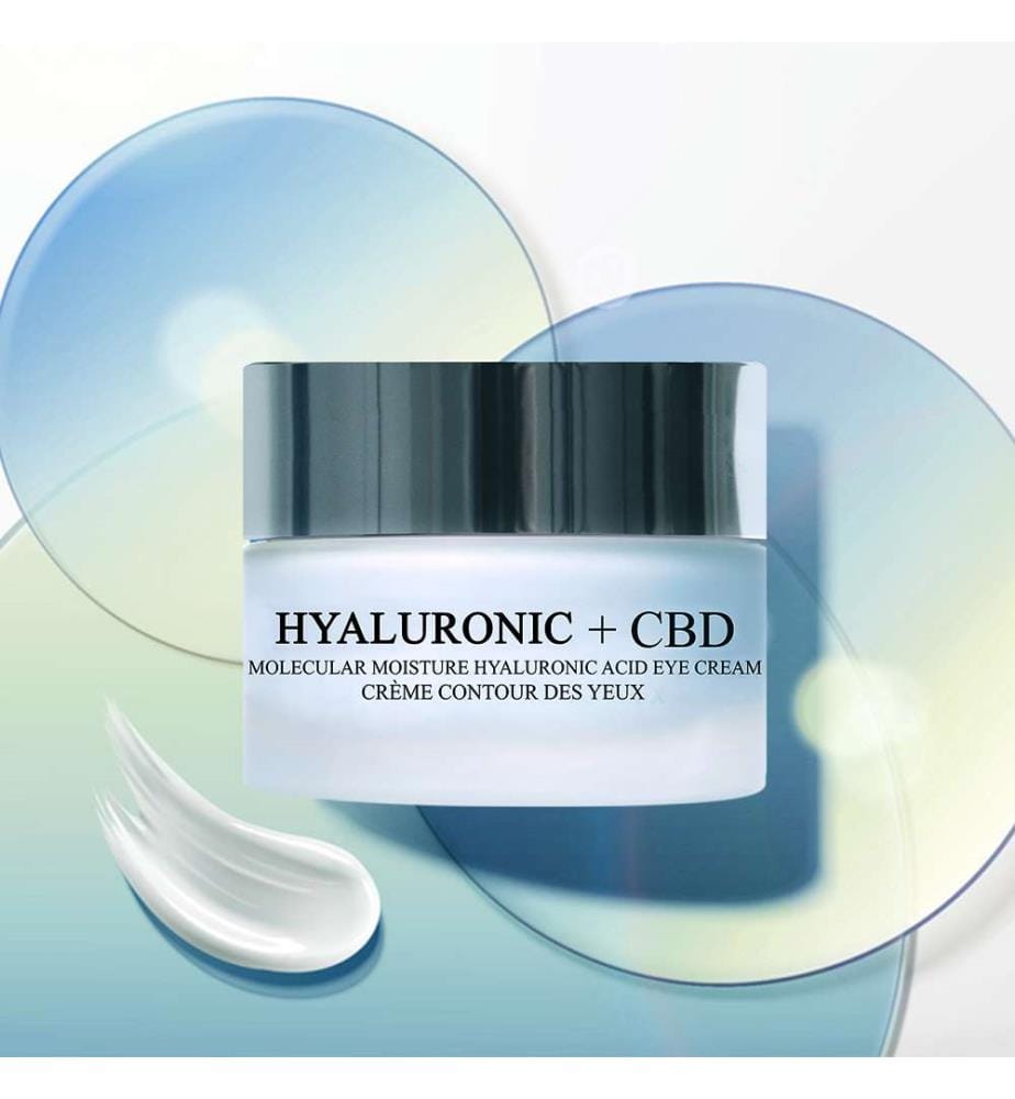 Hyaluronsäure + CBD Molecular Moisture Surge Augencreme - 20 ml