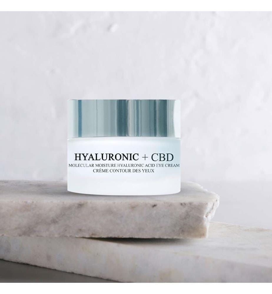 Hyaluronsäure + CBD Molecular Moisture Surge Augencreme - 20 ml