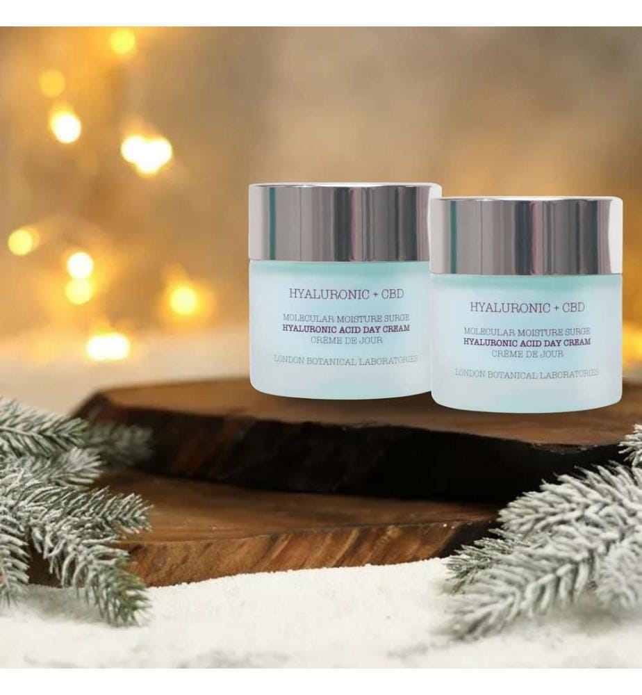 Acido ialuronico + CBD Crema giorno all'acido ialuronico Molecular Moisture Surge - 2 x 50 ml