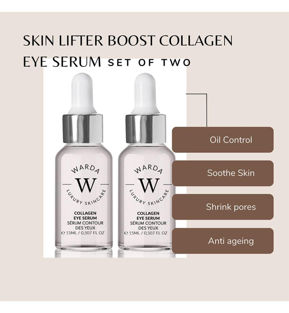 2 x Skin Lifter Boost Kollagen-Augenserum 15 ml
