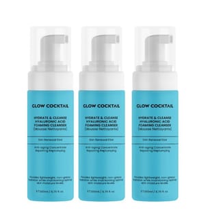 Hyaluronsäure Schäumender Reiniger Hydrate & Cleanse 3 x 200ml