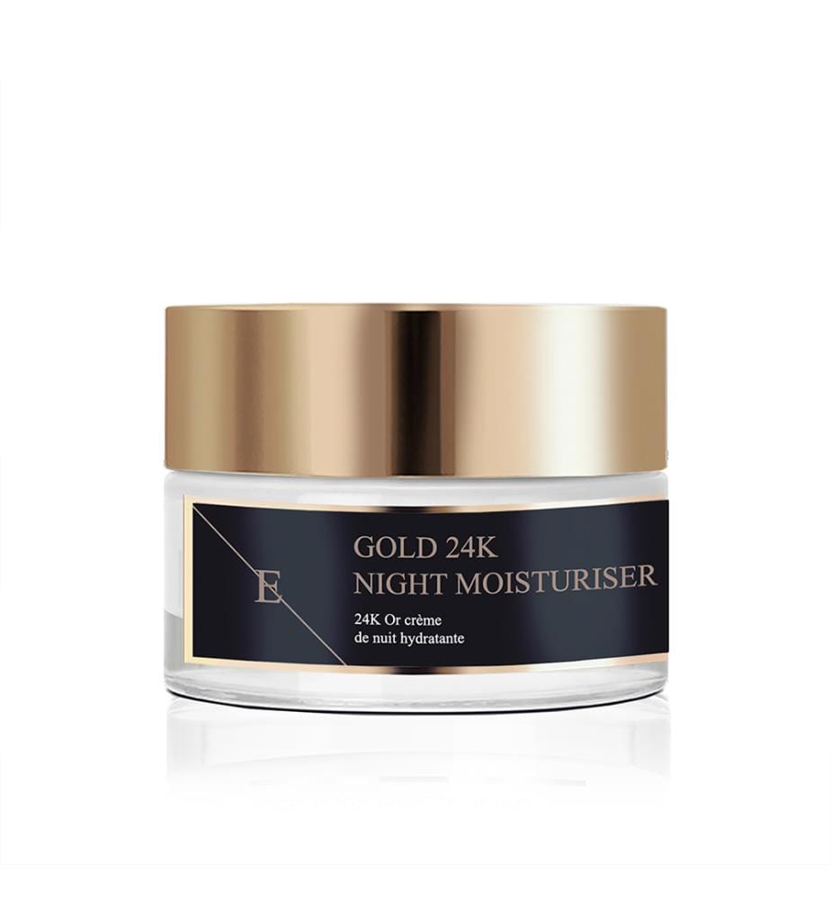 Anti-Falten-Nachtfeuchtigkeitspflege 24k Gold 50 ml