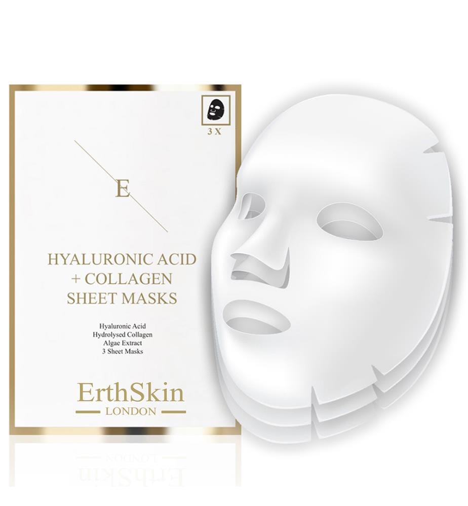 Hyaluronsäure & Kollagen Maske 3 Blatt