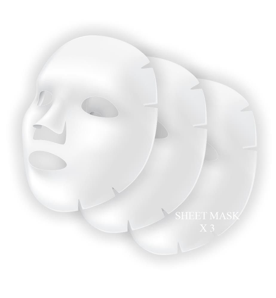 Hyaluronsäure & Kollagen Maske 3 Blatt