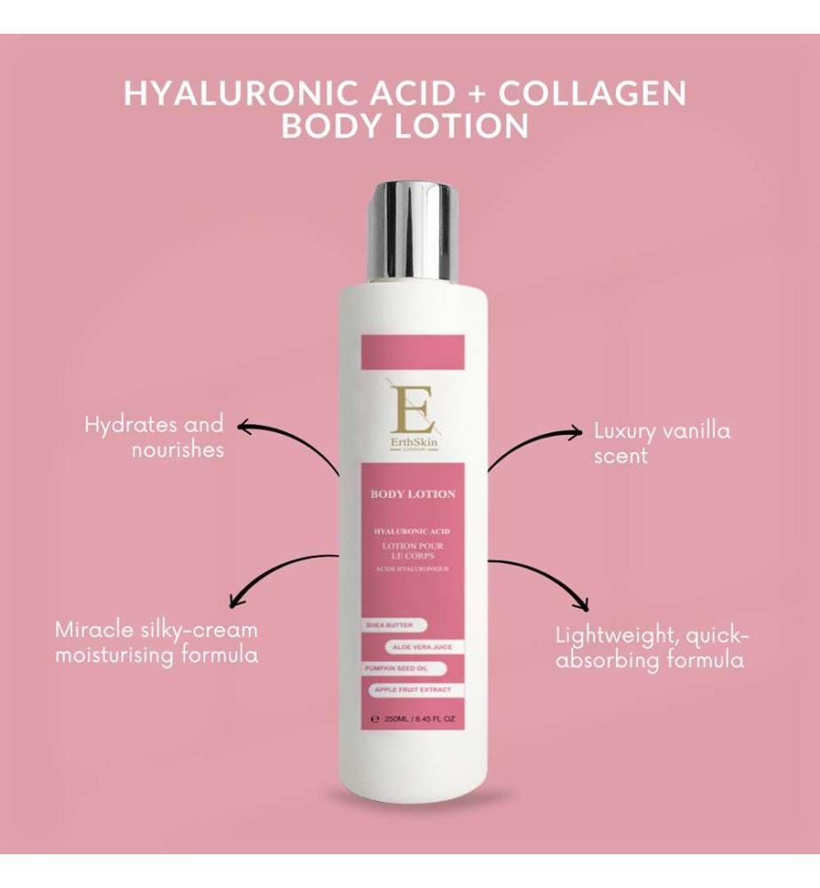Hyaluronsäure + Kollagen Körperlotion - 250 ml