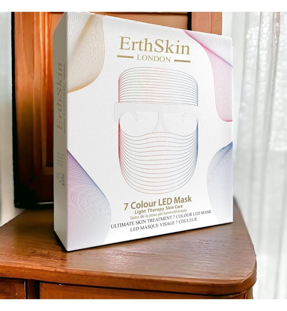 LED-Maske mit 7 Farben - Weiss