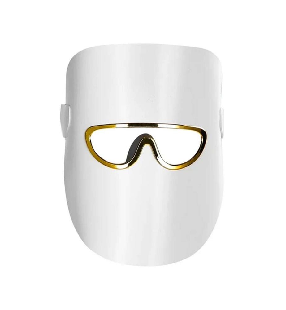 Led-Lichttherapie-Maske 3 Farbmodi - Weiss