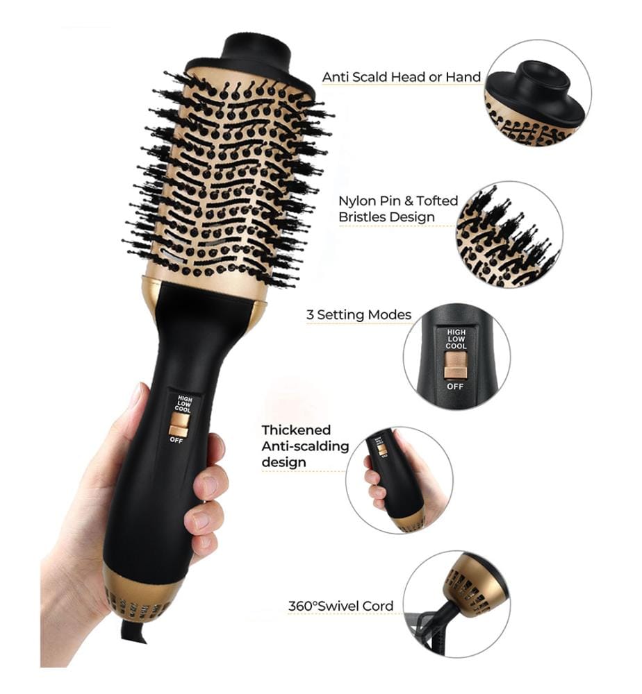 Professionelle All-in-One-Haarstyling-Bürste