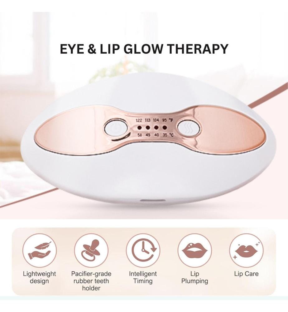 Ausstrahlungstherapie für Augen und Lippen