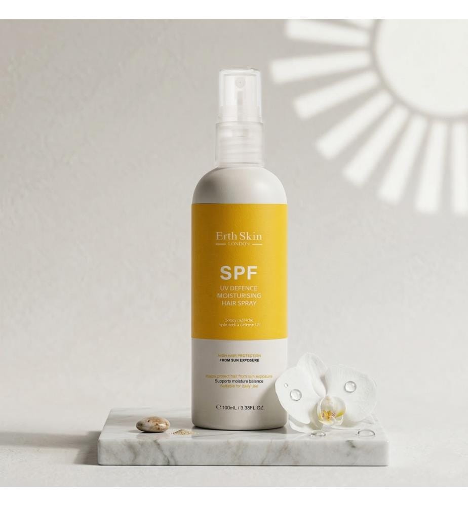 Spray per capelli idratante con difesa dai raggi UV Spf