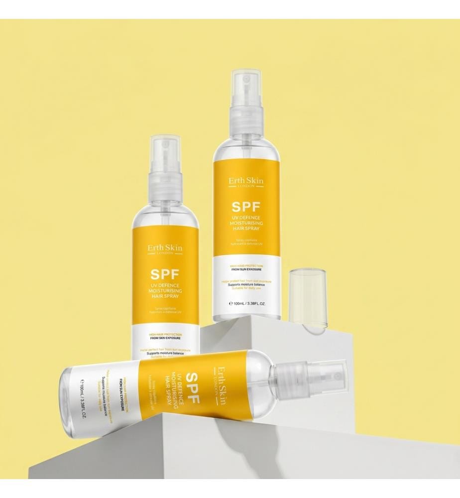 Spray per capelli idratante con difesa dai raggi UV Spf