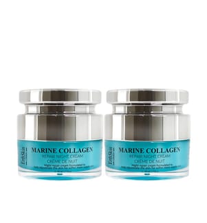 2er-Set Nachtcreme mit Meereskollagen 50 ml