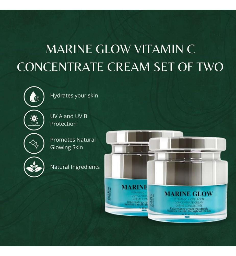2er-Set Marine Glow Vitamin C Concentrate Cream - 50 ml