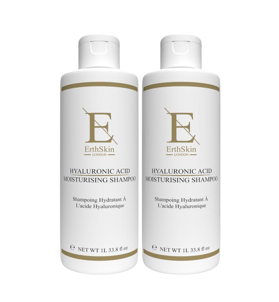 Set di 2 Shampoo idratanti con acido ialuronico 1L