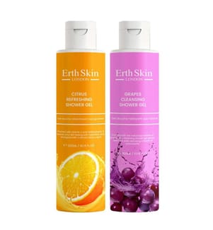 Trauben Reinigendes Duschgel - 300 ml + Zitrus Erfrischendes Duschgel - 300 ml