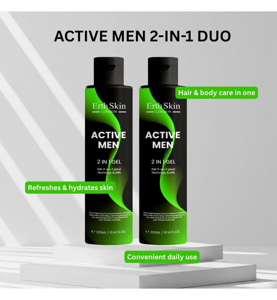 Active Men 2-in-1 Gel 2 x 300ml
