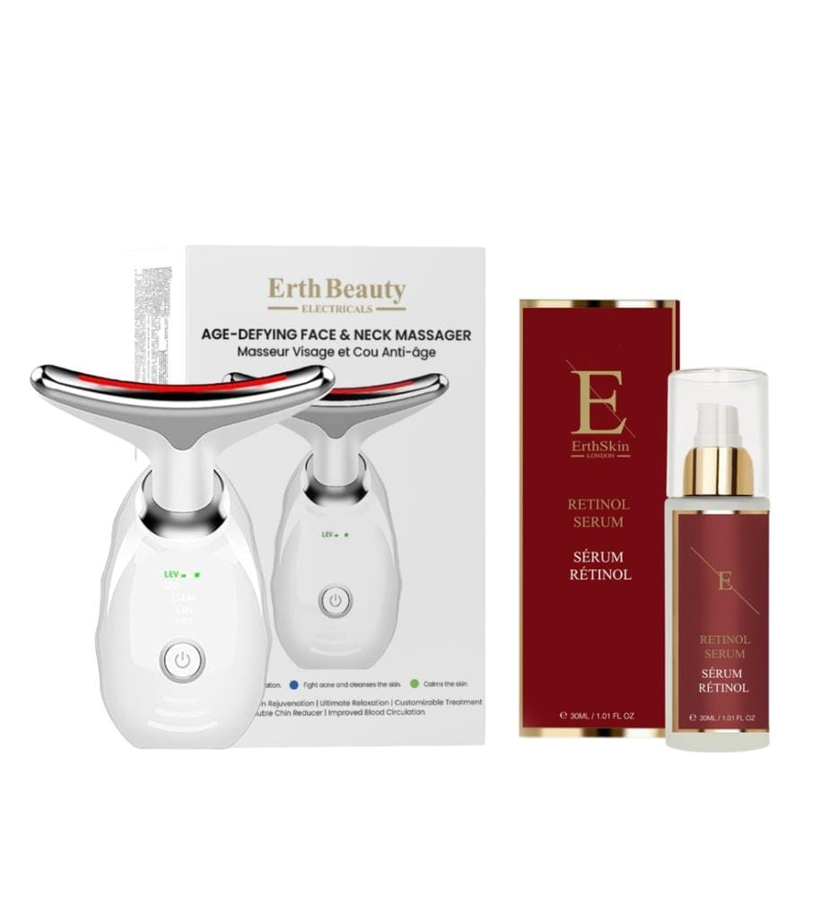 Anti-Aging-Massagegerät für Gesicht und Hals – Weiss + Retinol-Serum 30 ml","detected_source_language":"FR