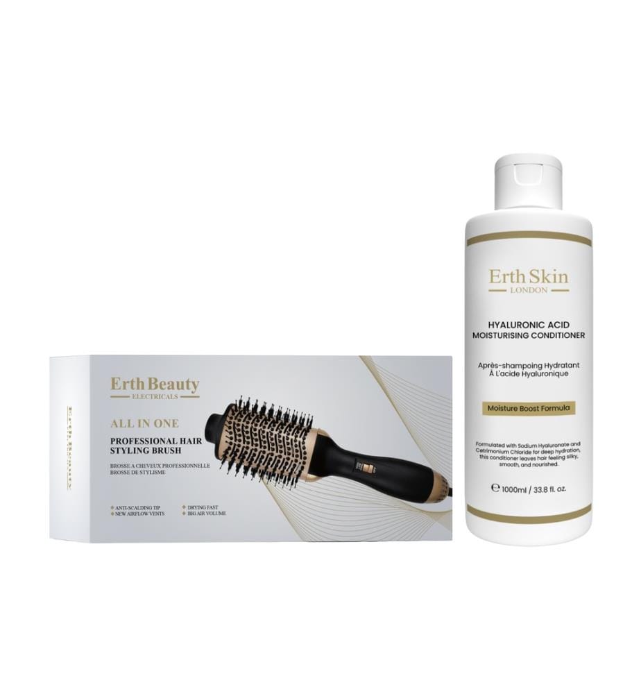 Professionelle All-in-One-Frisierbürste – UE + Feuchtigkeitsspendende Haarspülung mit Hyaluronsäure 1 l","detected_source_language":"FR